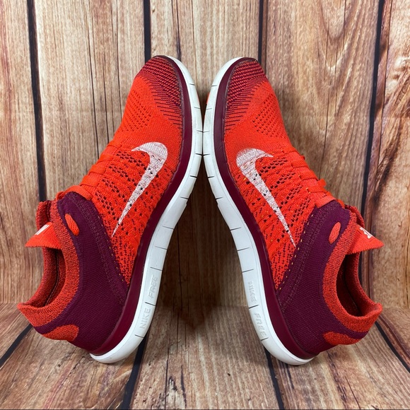 Nike Free 4.0 Flyknit Women's Size 8 Running Shoes Sneakers - Picture 5 of 8